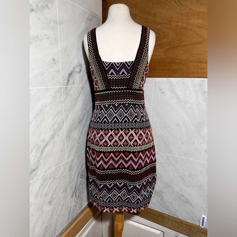 Anthropologie Geo-Embroidered Column Dress by Akemi + Kin size 6 - Picture 6 of 16